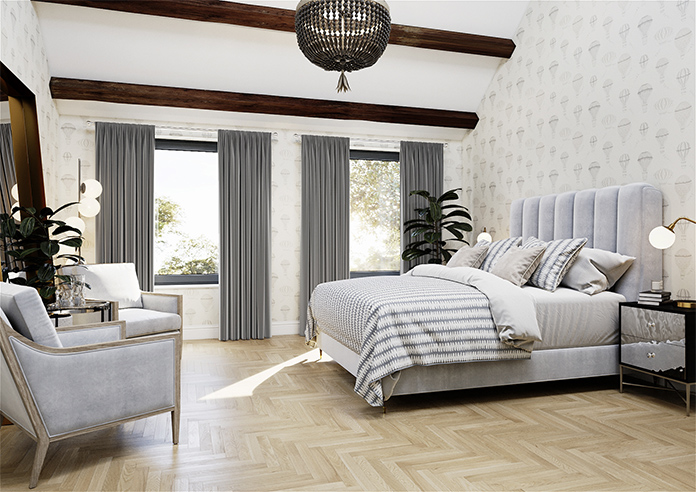 Belgravia, Steel - Made to Measure Curtains - Image 7